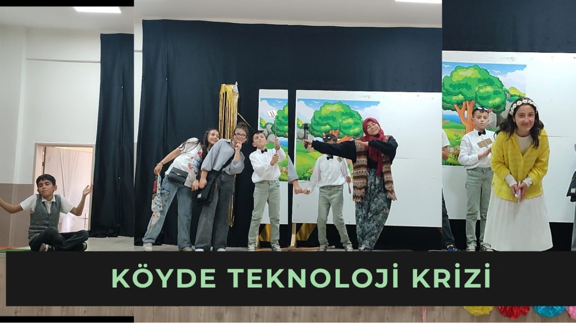  “Köyde Teknoloji Krizi” Sahnelendi: Öğrencilerimizden Büyük Performans!